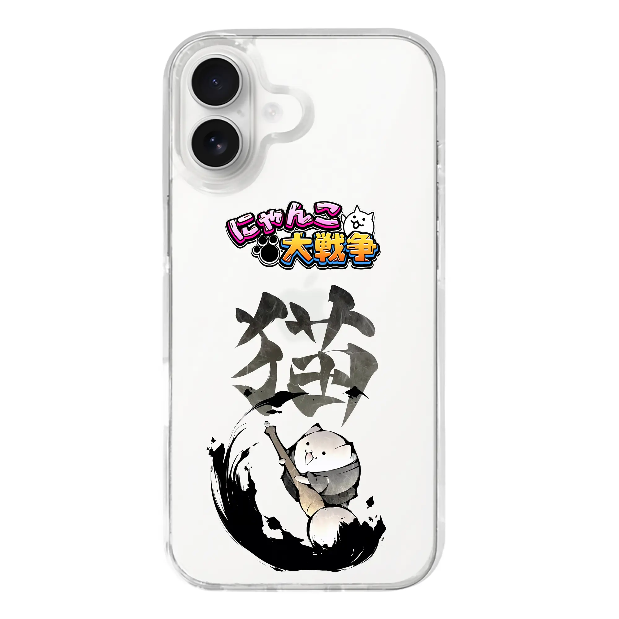 にゃんこ大戦争 グッズ - iPhone 17シリーズ 透明スマホケース – 薄型・耐衝撃・精密フィット保護カバー